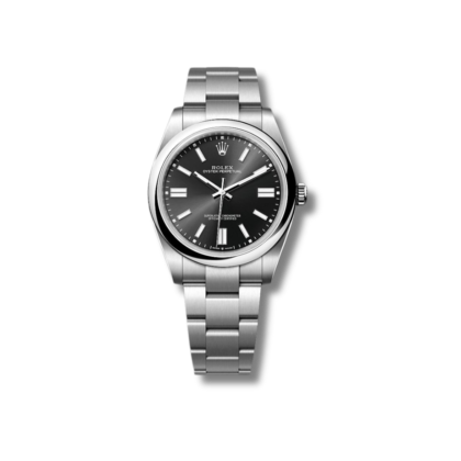 Rolex oyster perpetual datejust black dial