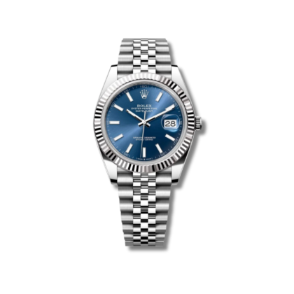 Rolex oyster perpetual datejust blue dial